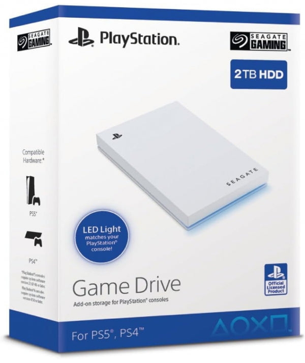 DISCO EXTERNO SEAGATE GAME DRIVE 2 TB - NOVO