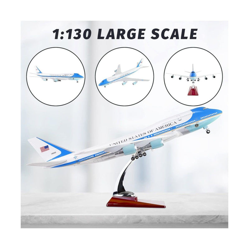 AVIÃO COLECIONÁVEL AIR FORCE   A320 ESCALA 50 cm