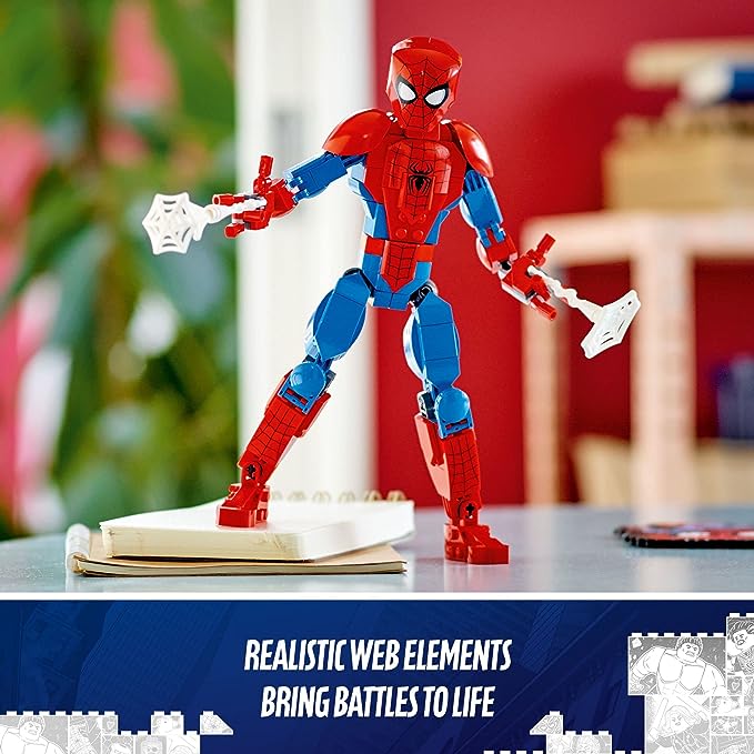 FIGURA DE AÇÃO ARTICULADA LEGO SPIDER-MAN 76226- HOMEM ARANHA