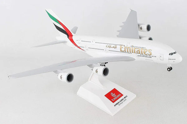 AVIÃO COLECIONÁVEL EMIRATES A320 ESCALA 20 cm