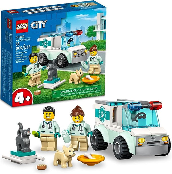 LEGO CITY VAN DE RESGATE ANIMAL 60382