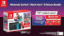 CONSOLA NINTENDO SWITCH BUNDLE MARIO KART DELUXE + NINTENDO INDIVIDUAL ONLINE MEMBERSHIP V2 (32GB) AZUL NÉON/ VERMELHO NÉON - NOVA