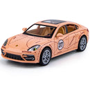 CARRO COLECIONÁVEL WELLY PORSCHE PANAMERA GULF SUPERCAR LIGA ESCALA 1:24 - GameShop Angola
