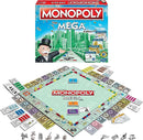 MONOPÓLIO THE MEGA EDITION PARA 2 A 8 JOGADORES
