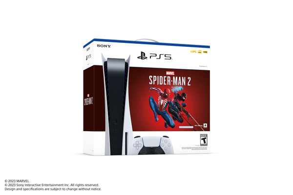 CONSOLA PLAYSTATION 5 Marvel's Spider-Man 2 STANDARD + JOGO DIGITAL - NOVO
