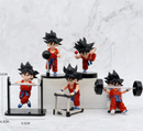 FIGURINHAS DE AÇÃO GOKU A TREINAR - DRAGON BALL