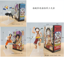 FIGURA DE AÇÃO LUFFY E ACE ( MARINHA ) - ONE PIECE