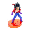 FIGURA DE AÇÃO SUPER SAIYAN 4° TRANSFORMAÇÃO MINI - DRAGON BALL