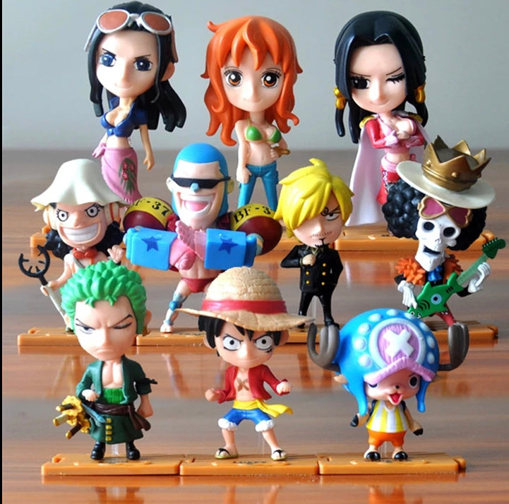 FIGURINHAS ONE PIECE PVC