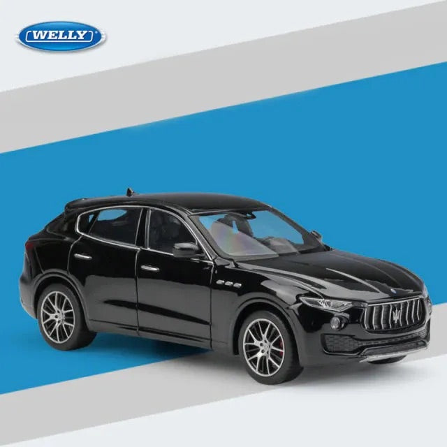 CARRO COLECIONAVEL MASERATI LEVANTE ESCALA 1:24