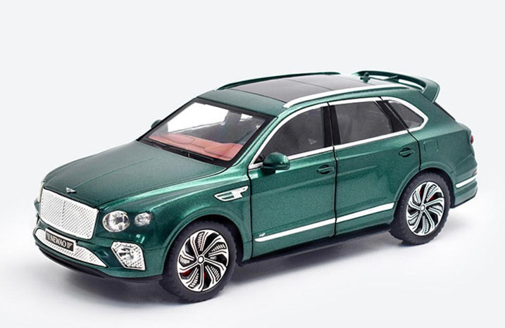 CARRO COLECIONÁVEL BENTLEY MOUCHAMP F VERDE ESCALA 1:24