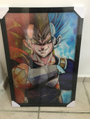 QUADRO DECORATIVO FIGURAS DRAGON BALL - DIMENSÃO 66.5CM X 31CM X 46.5CM