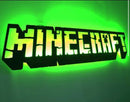 SINAIS LUZES NÉON PERSONALIZADAS - MINECRAFT