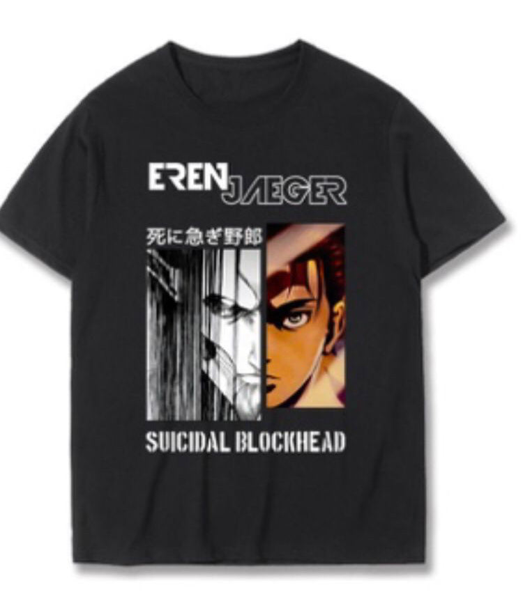 CAMISOLA EREN JAEGER ATTACK ON TITAN - COSPLAY - GameShop Angola