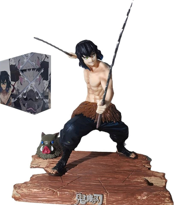 FIGURA DE AÇÃO HASHIBIRA INOSUKE  - DEMON SLAYER