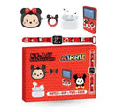 Kit Temático - relógio, auscultadores, consola Sup - MINNIE MOUSE