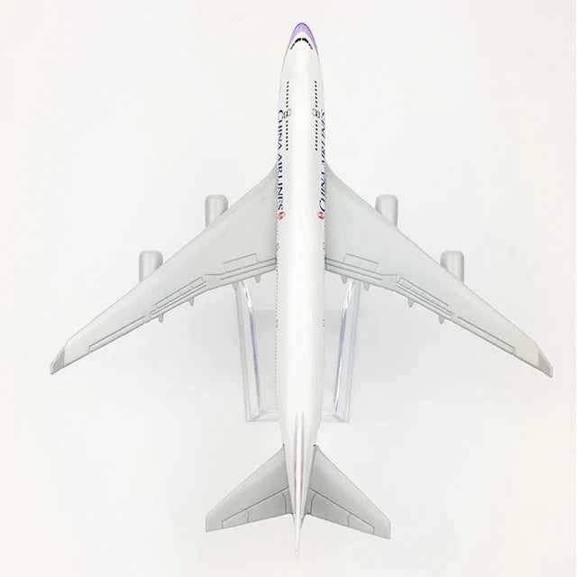 AVIÃO COLECIONÁVEL BOEING CHINA AIRLINES A380 ESCALA 16 cm