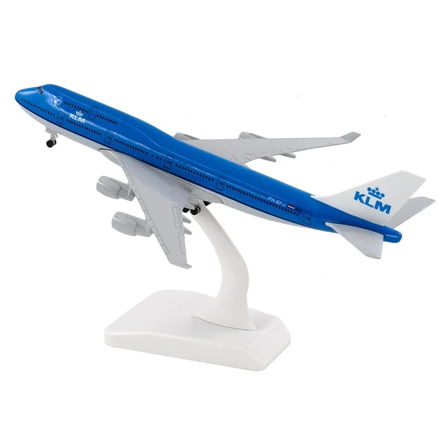 AVIÃO COLECIONÁVEL KLM A320 ESCALA 20 cm