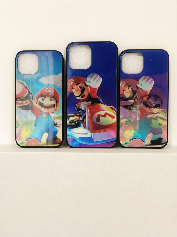 CAPA PROTETORA 3D IPHONE SUPER MARIO - NOVO