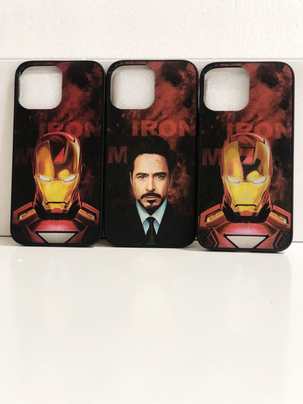 CAPA PROTETORA 3D IPHONE HOMEM DE FERRO - NOVO