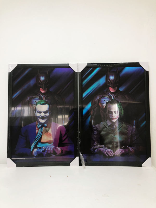 QUADRO DECORATIVO 3D CORINGA BATMAN - NOVO