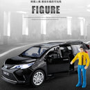 CARRO COLECIONÁVEL TOYOTA SIENNA GKW 158 - ESCALA 1:24