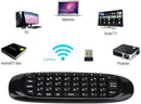 Rato teclado remoto com detenção de movimento e luz colorida air mouse para tv, pc,consola gaming, tablet all-in-one