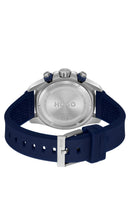 RELÓGIO HUGO MEN’S DIVE WATCH COM MOSTRADOR AZUL E PULSEIRA DE SILICONE AZUL  - HUGO BOSS