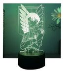 LÂMPADA LED EM ACRÍLICO LEVI- ATTACK ON TITAN
