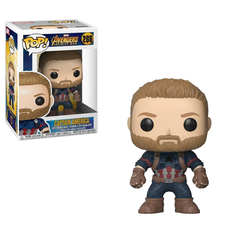 FUNKO POP CAPITÃO AMÉRICA - MARVEL