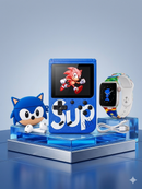 Kit Temático - relógio, auscultadores, consola Sup - SONIC