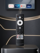 Comando  Controle Remoto Hisense ERF3M90H teclas Netflix , prime-video , YouTube, Disney plus , Tubi , Peacock