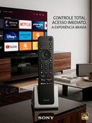 Comando  Controle Remoto SONY Bravia RMF-TX820U teclas Netflix , prime-video , YouTube, Disney plus , Crunchyroll , Bravia core