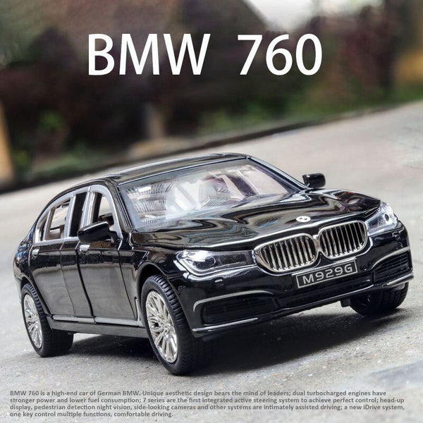 CARRO COLECIONÁVEL BMW 760LI escala 1:24
