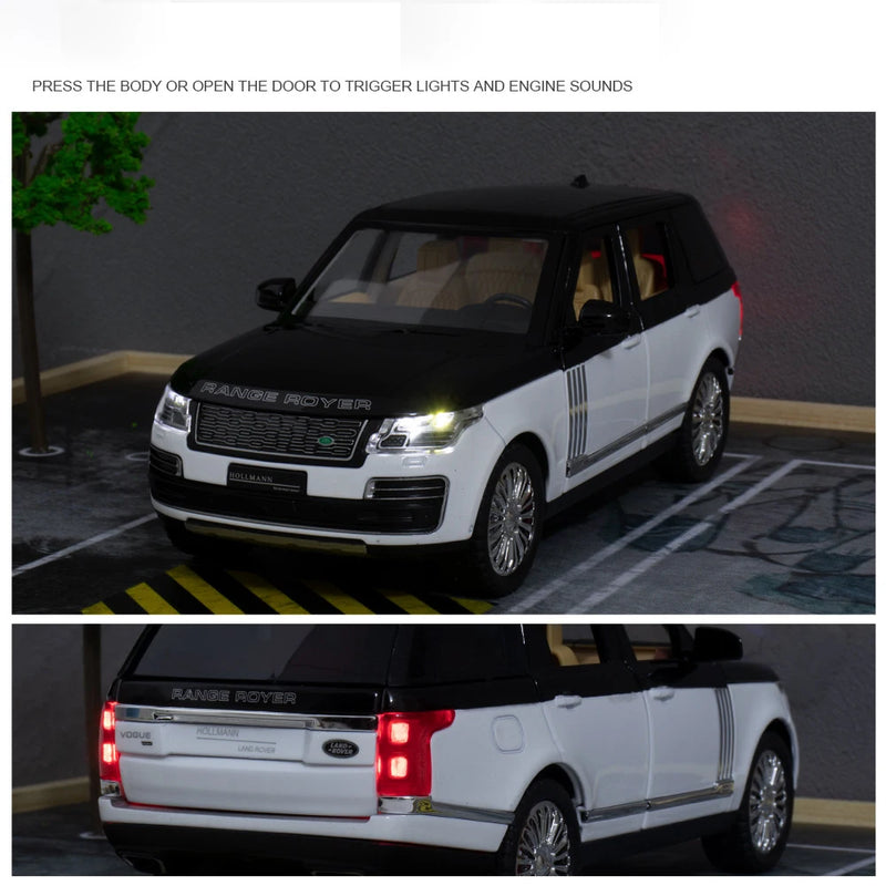 CARRO COLECIONAVEL RANGE ROVER SUV 2022 - ESCALA 1:24