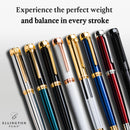 Caneta tinteiro Ellington Pens Luxuosa - ponta média lisa - inclui 3 cartuchos de tinta, conversor de tinta recarregável, caixa de presente - DELUXE EDITION