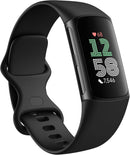 PULSEIRA FITBIT MONITOR DE FITNESS CHARGE 6 COM FREQUÊNCIA CARDÍACA , GPS , ASSINATURA PREMIUM , FERRAMENTAS DE SAÚDE - NOVO