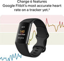 PULSEIRA FITBIT MONITOR DE FITNESS CHARGE 6 COM FREQUÊNCIA CARDÍACA , GPS , ASSINATURA PREMIUM , FERRAMENTAS DE SAÚDE - NOVO