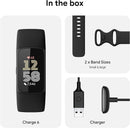 PULSEIRA FITBIT MONITOR DE FITNESS CHARGE 6 COM FREQUÊNCIA CARDÍACA , GPS , ASSINATURA PREMIUM , FERRAMENTAS DE SAÚDE - NOVO