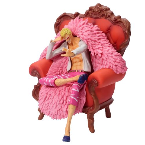 FIGURA DE AÇÃO DON FLAMINGO ONE PIECE  - NOVO