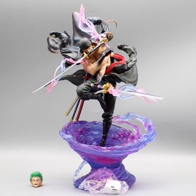 FIGURA DE AÇÃO RORONOA ZORO 35cm - ONE PIECE