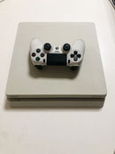 CONSOLA PLAYSTATION 4 SLIM 500GB  BRANCA 1 COMANDO - SEMINOVO -