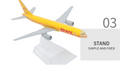 AVIÃO COLECIONÁVEL DHL A320 ESCALA 20 cm - GameShop Angola