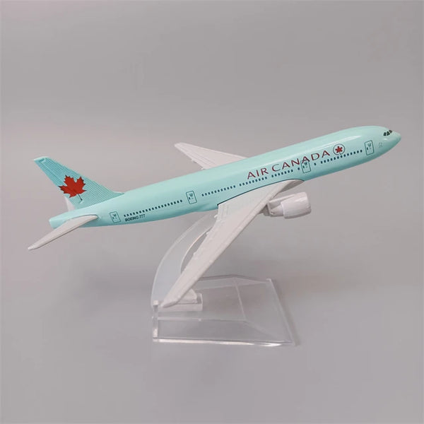 AVIÃO COLECIONÁVEL AIR CANADÁ A380 ESCALA 16 cm - GameShop Angola