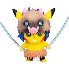 FIGURINHA DE AÇÃO PIKACHU - DEMON SLAYER - POKEMON