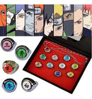 CAIXA COM 10 ANÉIS Colecionáveis - NARUTO - GameShop Angola