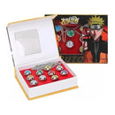 CAIXA COM 10 ANÉIS Colecionáveis - NARUTO - GameShop Angola