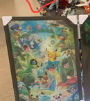 QUADRO DECORATIVO - Pokémon - DIMENSÃO 66.5CM X 31CM X 46.5CM