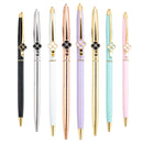 CANETA ESFEROGRÁFICAS DE TREVO DE QUATRO FOLHAS - COM CAIXA PRESENTE