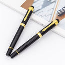 CANETA TINTEIRO PRETA COM CLIPE DE DOURADO- COM CAIXA PRESENTE